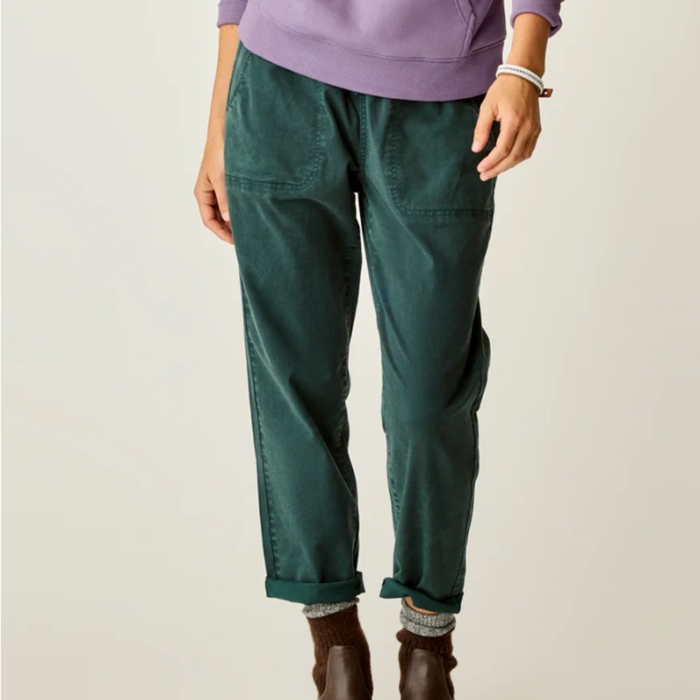 NWT!! Carve Designs Zoe Twill Pants. Pine Green. XS.